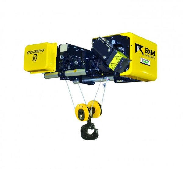 5 TON R&M SPACEMASTER SX, 19FT.8IN LIFT 3.3 & 20 FT/MIN WIRE ROPE HOIST