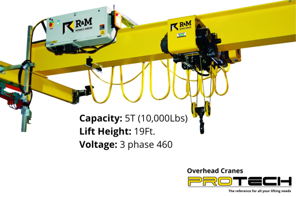 5 ton R&M Overhead Crane Kit with Hoist for sale
