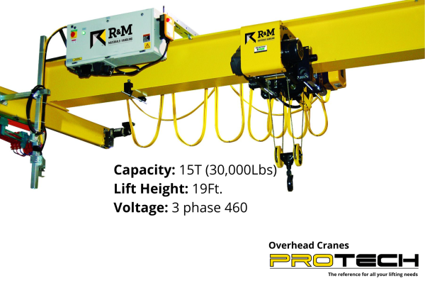 15 Ton Overhead Crane Kit with Hoist