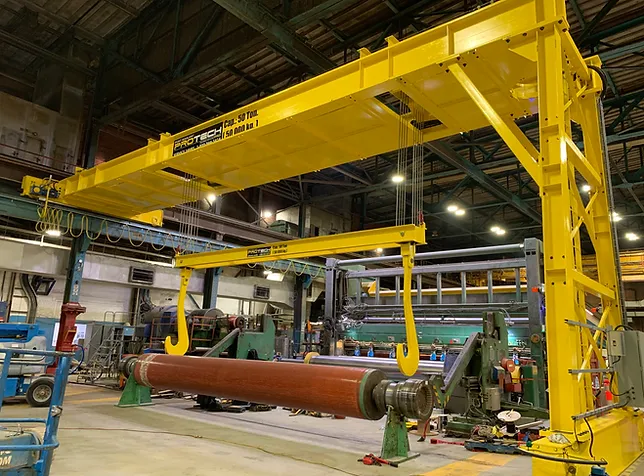 Semi Gantry Crane 50T capacity in Canada